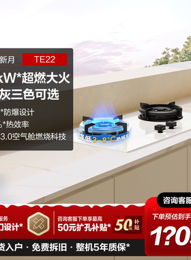 【新品】方太TE22燃气灶煤气灶可联动天然气家用双灶台官方旗舰店