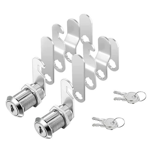 5个 片  2个钥匙 转舌锁 RV LOCK 箱柜锁  2把一盒