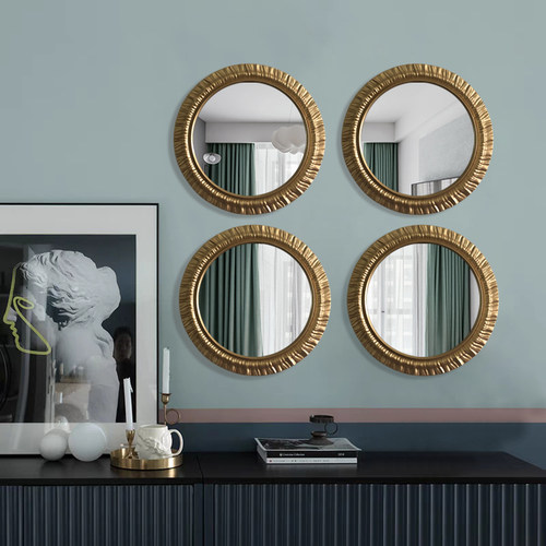 组合轻奢门厅过道样板房装饰镜