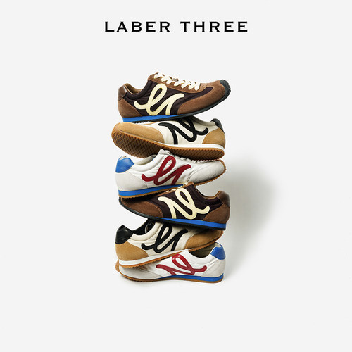 LABERTHREE丑萌鞋头运动鞋