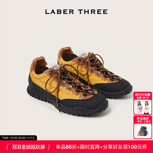 LABERTHREE26秋冬新品旷野溯行休闲鞋复古撞色拼接德训鞋户外鞋