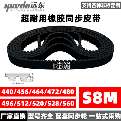 工业皮带橡胶同步带YOUDO