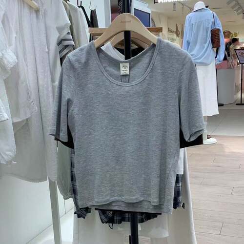 韩国代购陈先生depound短袖T恤半截袖女款专柜正品DP2634TS026