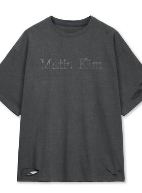 特价韩国代购陈先生matin kim短袖专柜正品男女同款MK2611TS501H