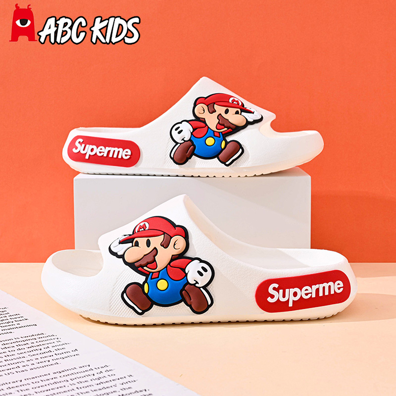 abckids卡通儿童夏季防滑拖鞋
