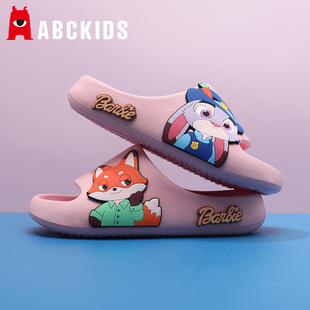 室内家居凉拖男童女孩防滑凉拖鞋 新款 女童夏季 疯狂动物城儿童拖鞋