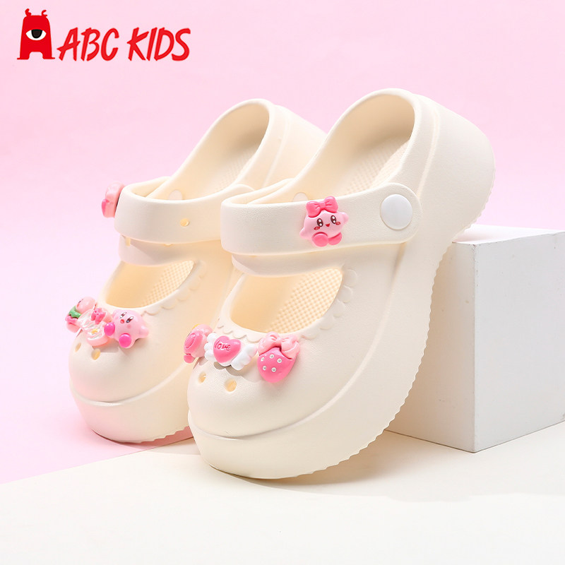 Abckids玛丽珍夏季儿童洞洞鞋图片