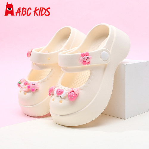 Abckids玛丽珍夏季儿童洞洞鞋
