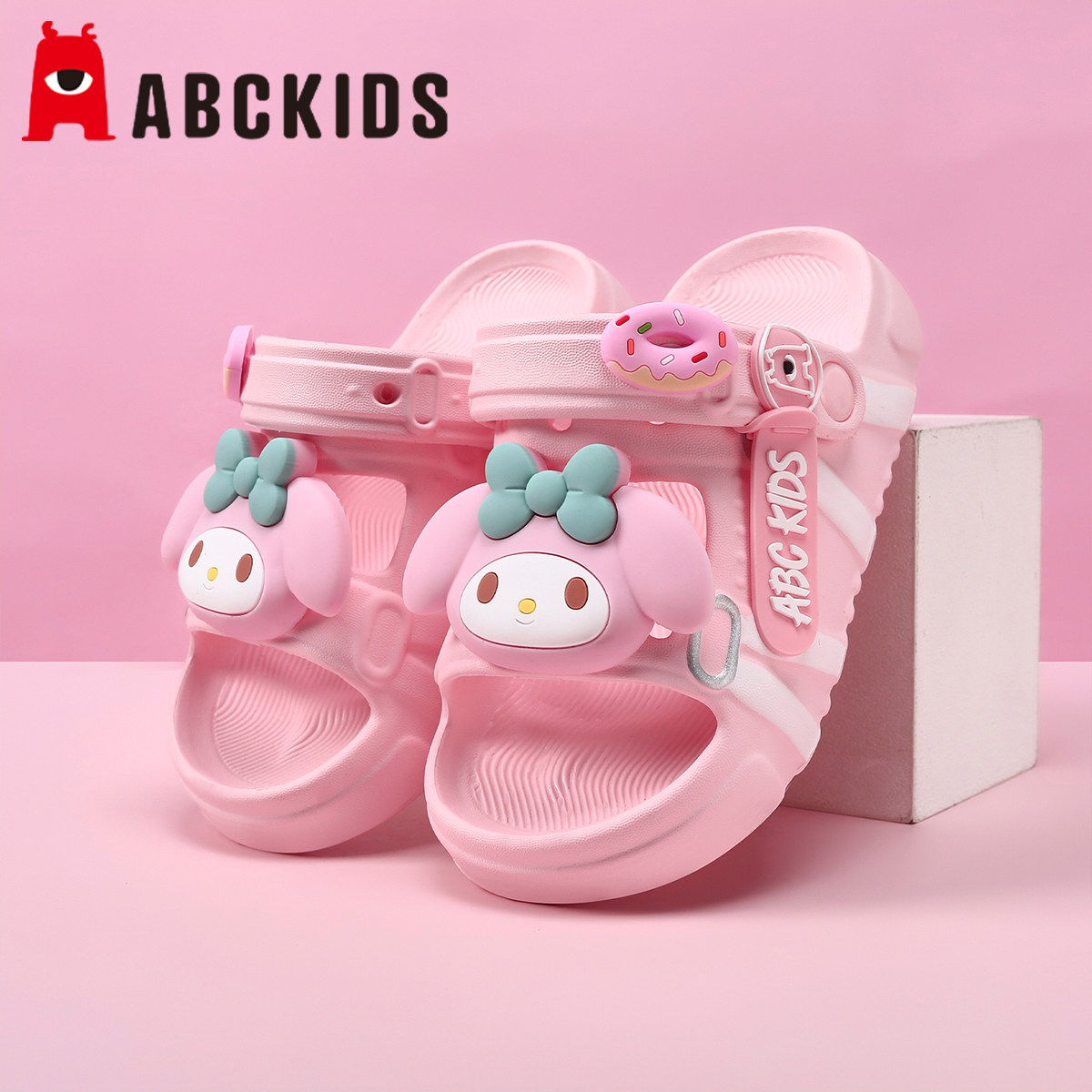 abckids儿童拖鞋夏季沙滩外穿图片