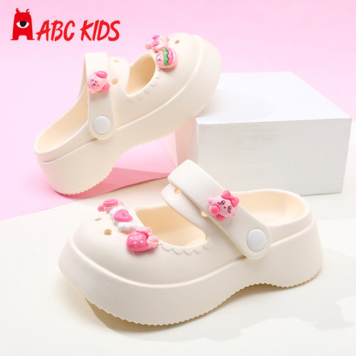 Abckids夏季儿童玛丽珍可爱凉鞋
