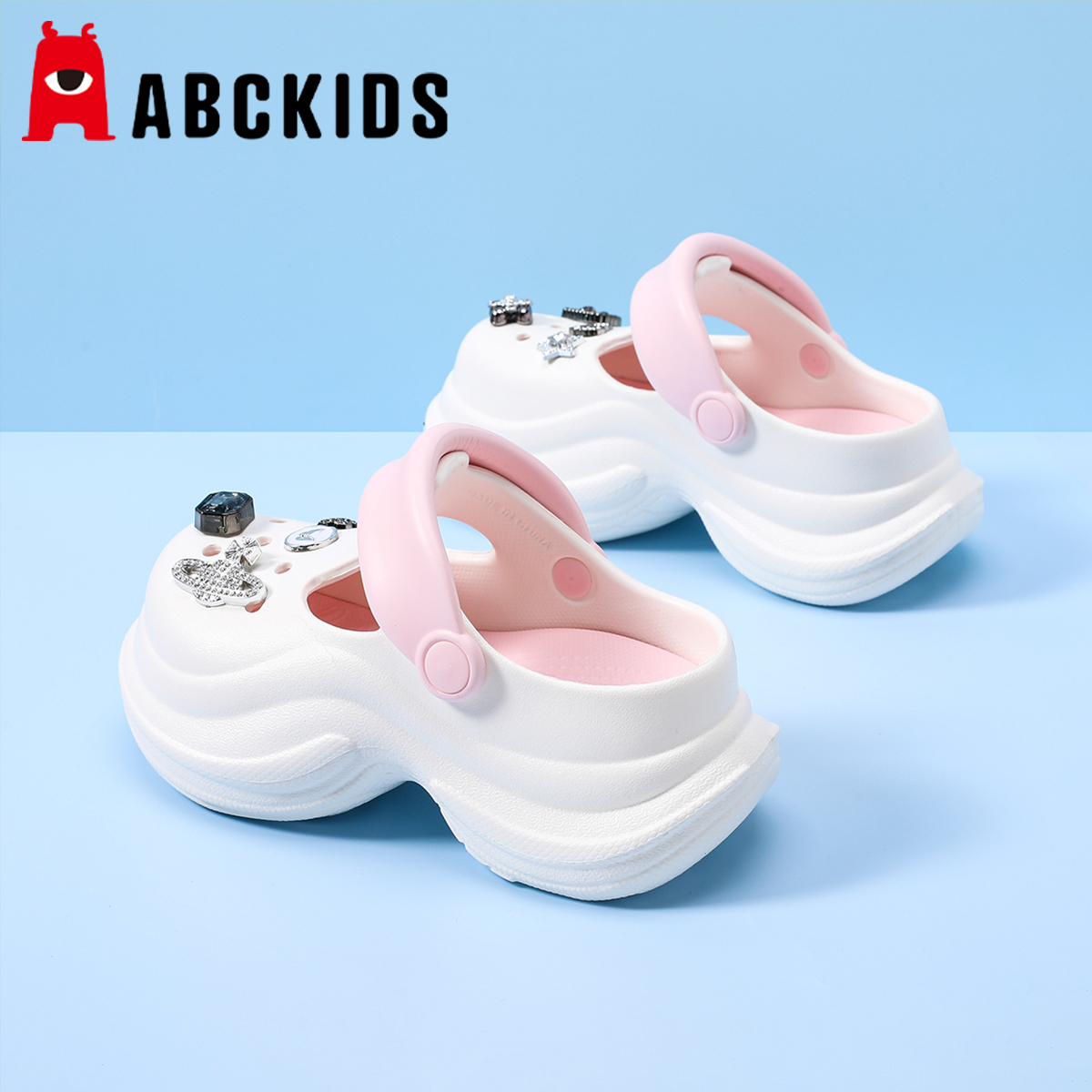 Abckids失落土星女童洞洞鞋