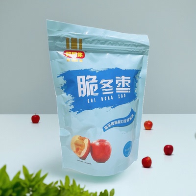 临期特卖脆冬枣100g即食