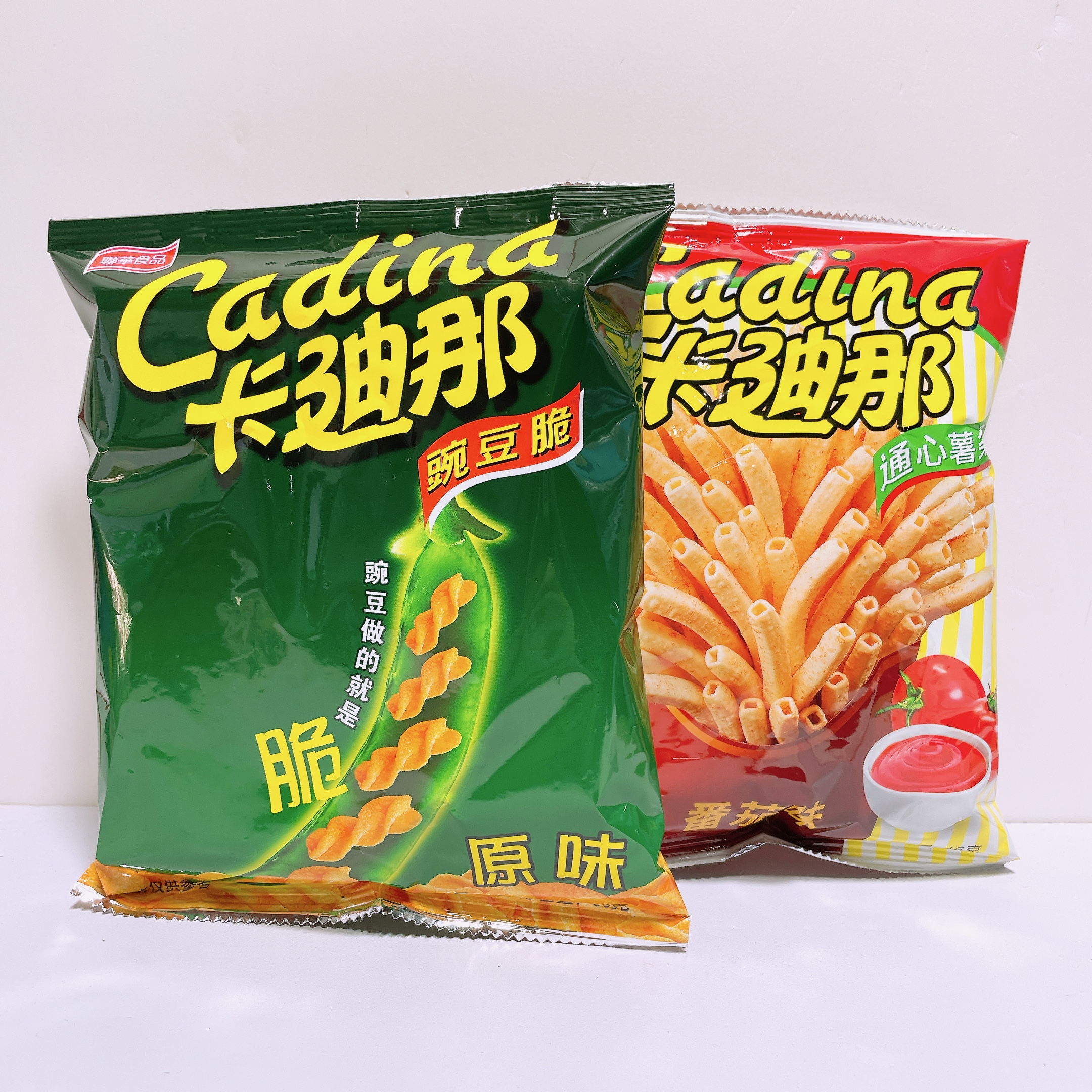 番茄味通心薯条/原味豌豆脆