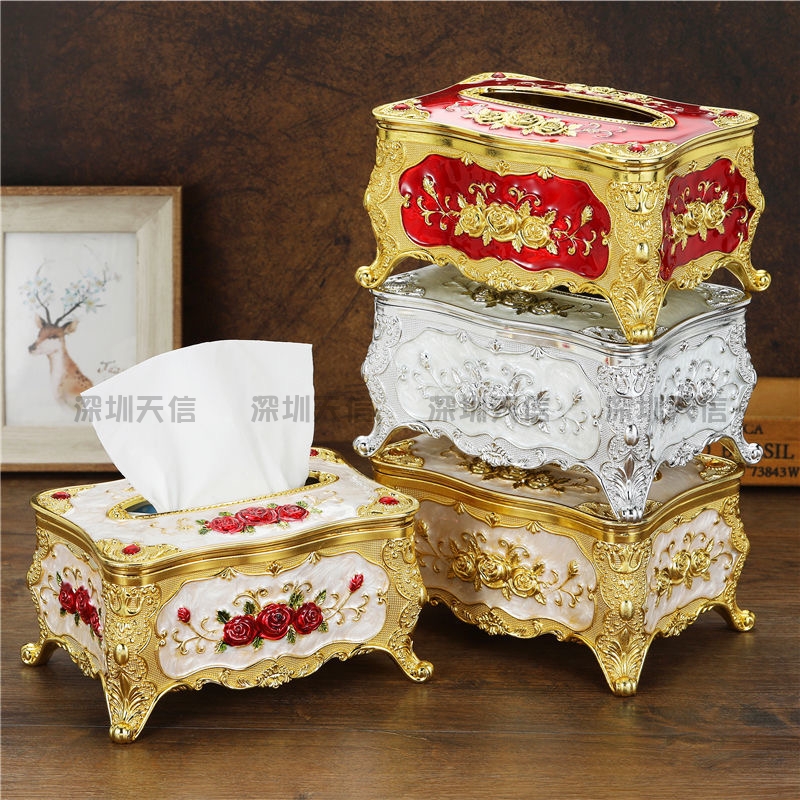 轻奢创意抽纸盒家用KTV会所纸盒