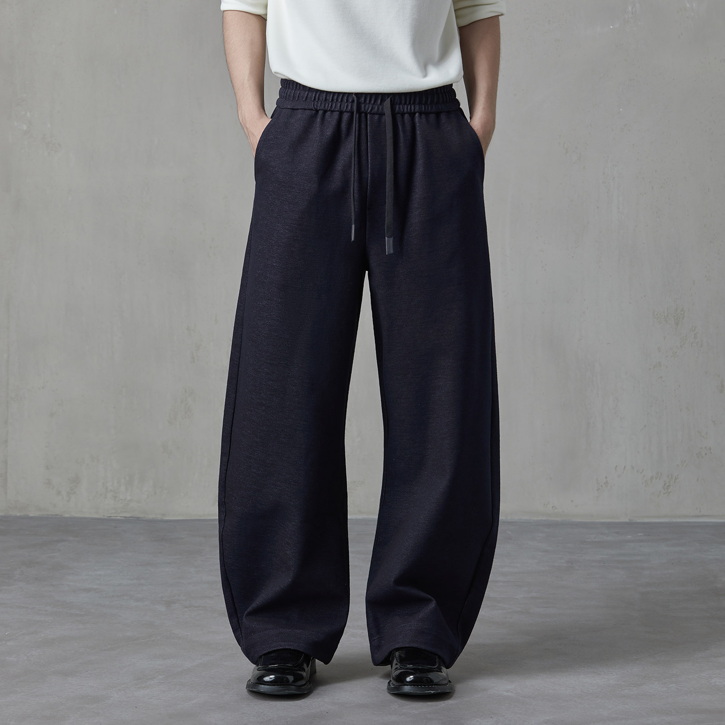 亨佰仕美式复古宽松直筒休闲裤