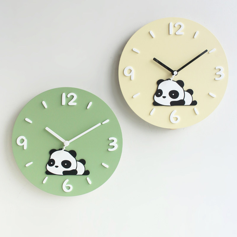 MJK现代简约挂钟静音客厅卧室