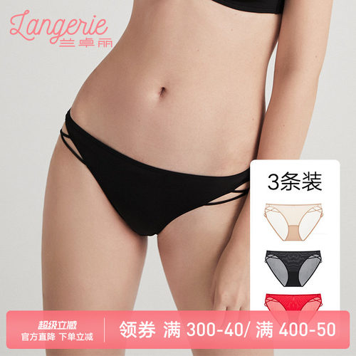 条装三角裤兰卓丽提臀女