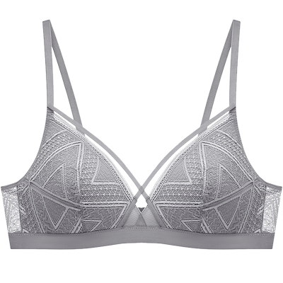 兰卓丽性感内衣女法式三角杯薄款