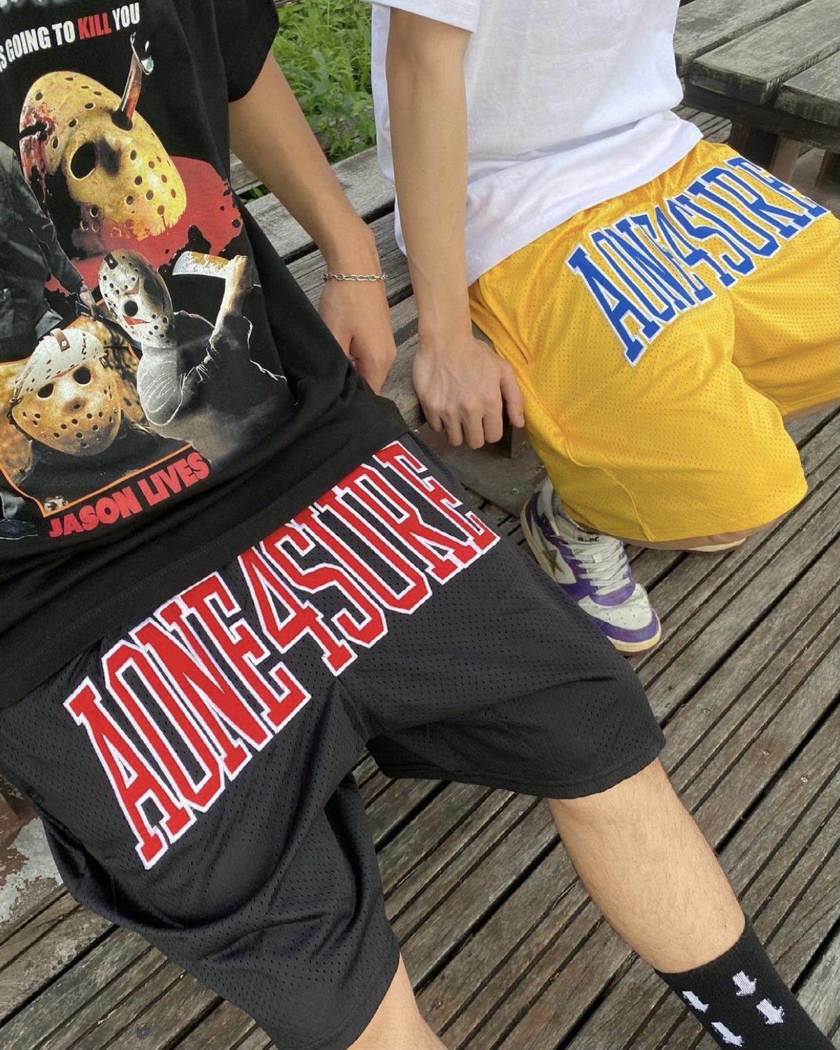 美式经典透气网眼速干运动短裤