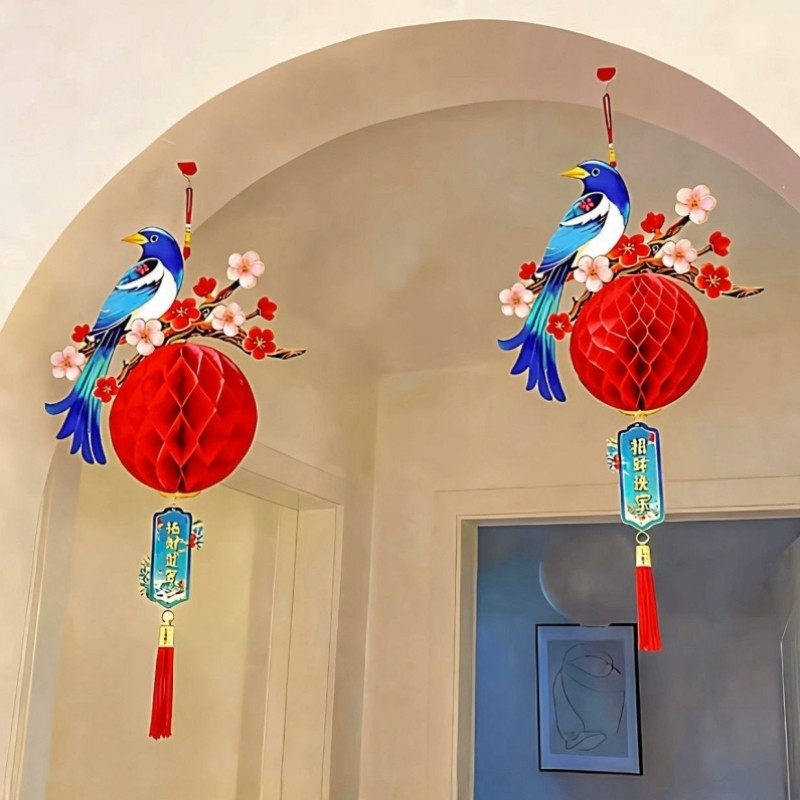 马年灯笼挂饰新年挂件2026年新款过年装饰挂饰年味氛围装饰布置