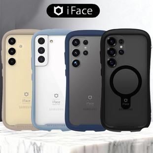 韩国iFace适用三星Galaxy S25Ultra/S25+/s25 透明磁吸钢化玻璃防摔手机壳时尚DIY小蛮腰手机保护套Hamee正品