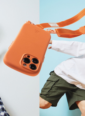 适用苹果iPhone14pro/13pro新款iFace挂绳手机壳抗震防摔时尚保护套高端简约硅胶全包背带斜挎保护壳