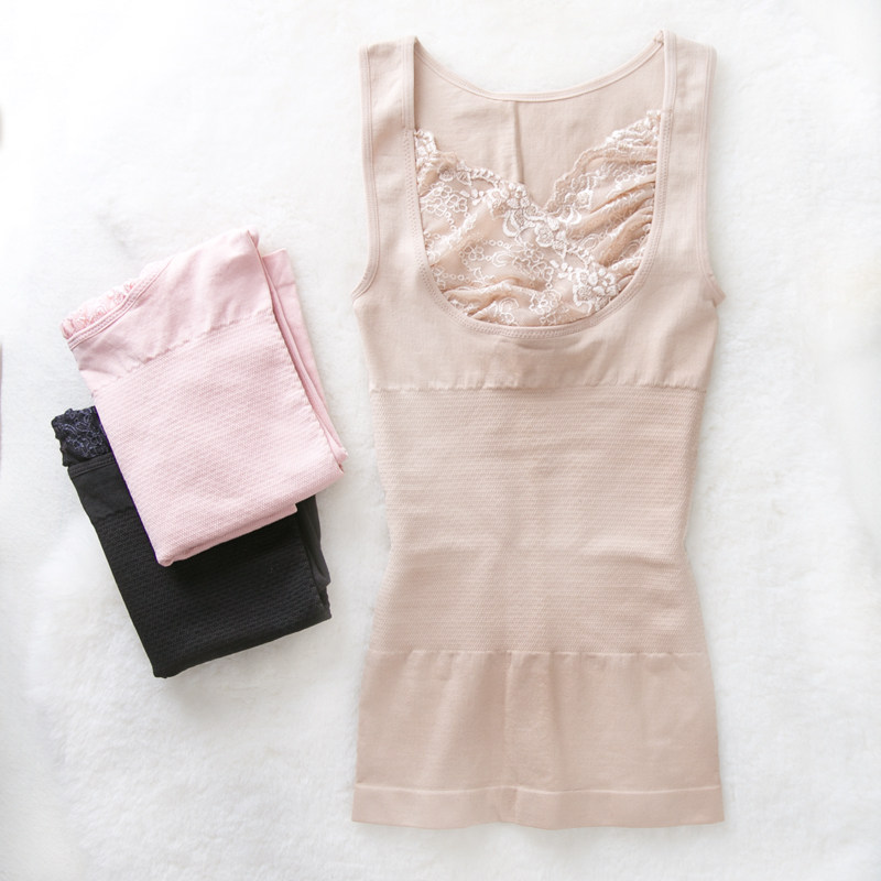 女士塑身衣上衣收腹保暖背心显瘦