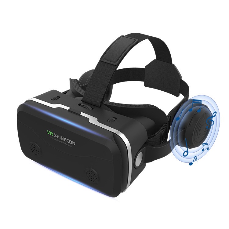 跨境千幻魔镜耳机版vr眼镜 新款手机专用一体游戏机3d眼镜头戴vr