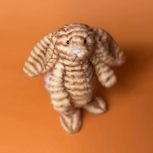 英国jellycat虎皮邦尼兔致臻害羞朱尼珀邦尼兔毛绒玩具玩偶礼物