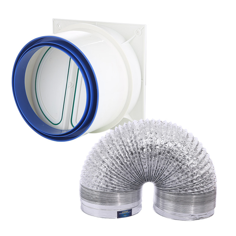 公共烟道止逆阀油烟机排烟管厨房止回阀防烟宝止烟阀防串味单向阀