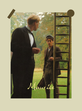 Maurice 莫里斯电影海报墙贴 房间装饰画报家居挂画背景墙