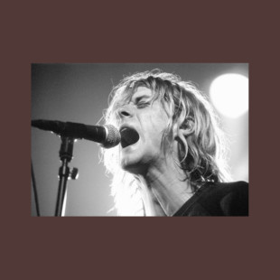 涅槃乐队Nirvana摇滚海报 Kurt Cobain 柯特科本 装饰画报