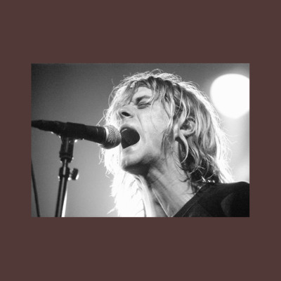 涅槃乐队Nirvana摇滚海报 Kurt Cobain 柯特科本 装饰画报