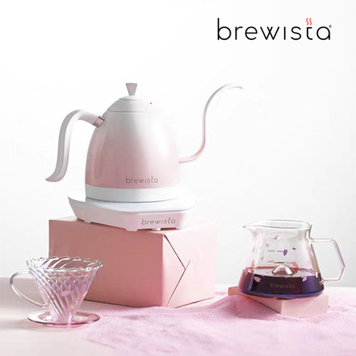 Brewista樱花粉手冲滤杯分享壶