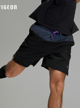 SEPIGEON拼接运动速干短裤网球短裤