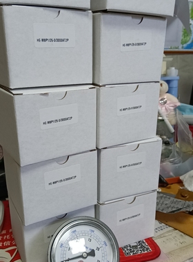 台湾华记微压表30kpa3000mmAq轴向HE-MP1/25-0/3000AT2P