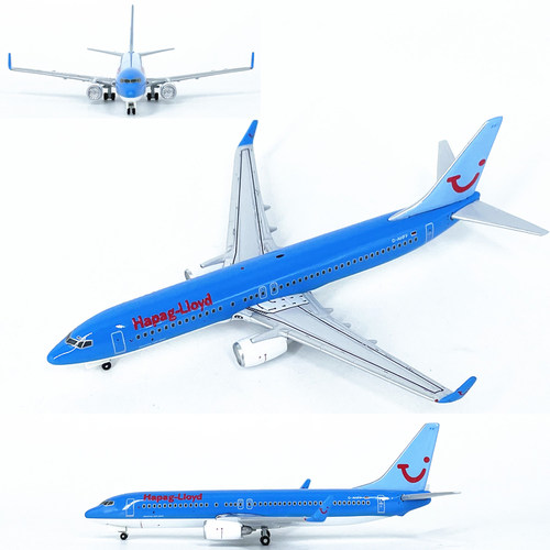 1:400 Hapag-Lloyd航运波音737-800客机D-AHFF飞机模型合金成品