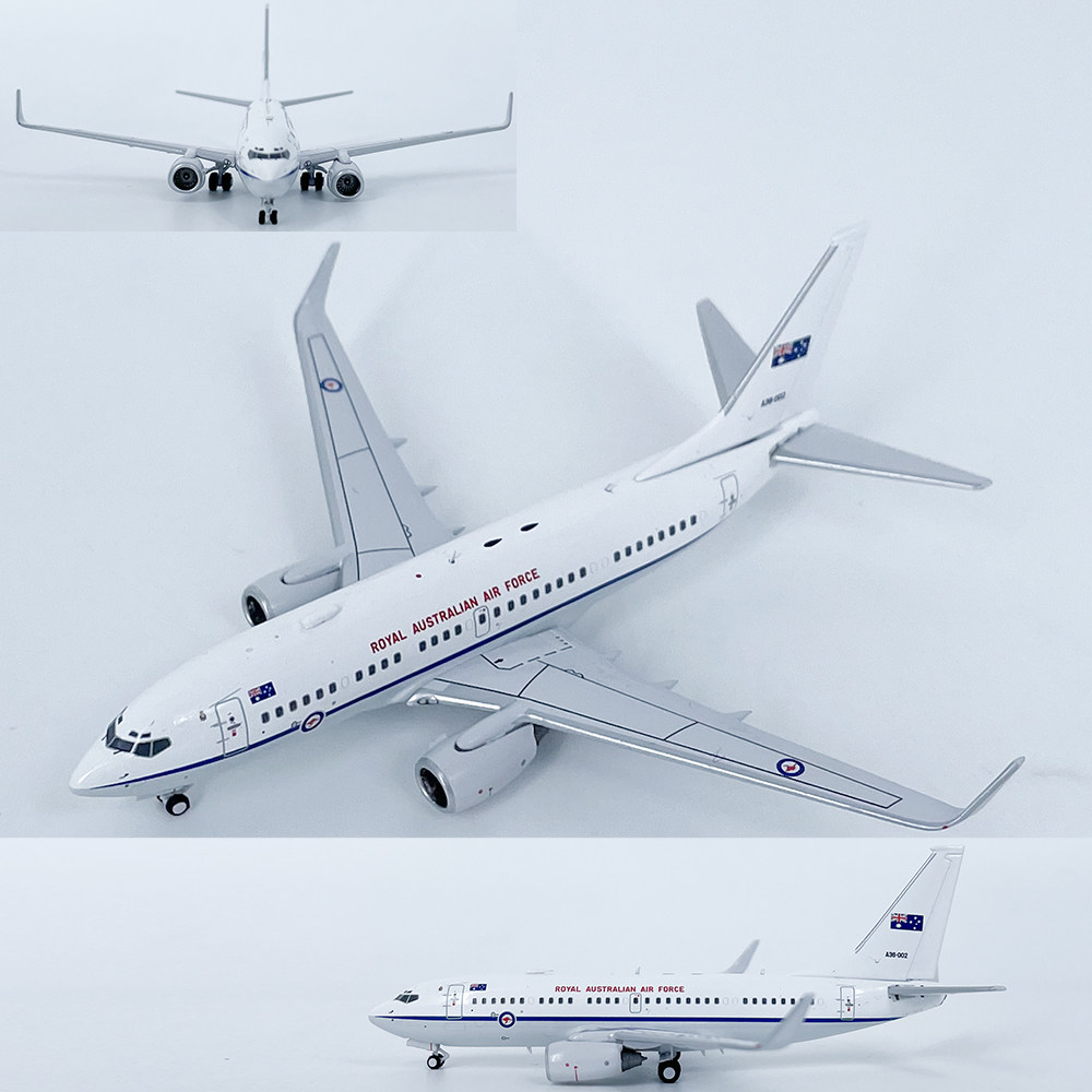 1:400澳大利亚空军B737-700客机A36-002合金仿真飞机模型摆件PM