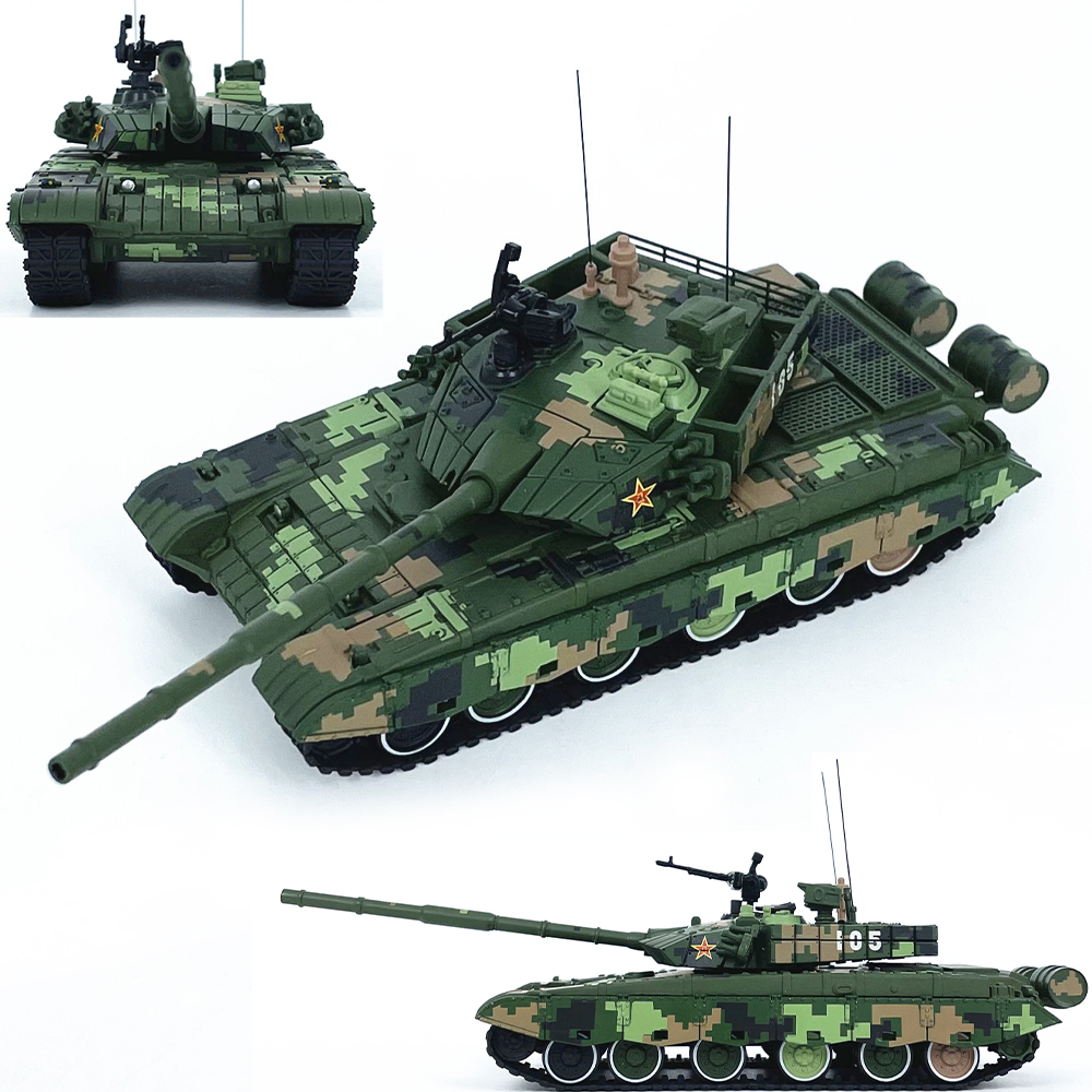 172中国99主战坦克模型合金数码