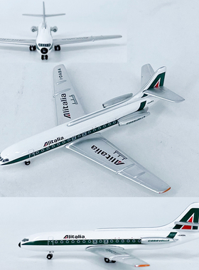 1:500意大利航空SE-210客机I-DABA飞机模型合金成品Inflight