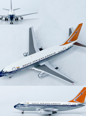 1:400南非航空波音737-200客机ZS-SBM飞机模型合金成品Aviation