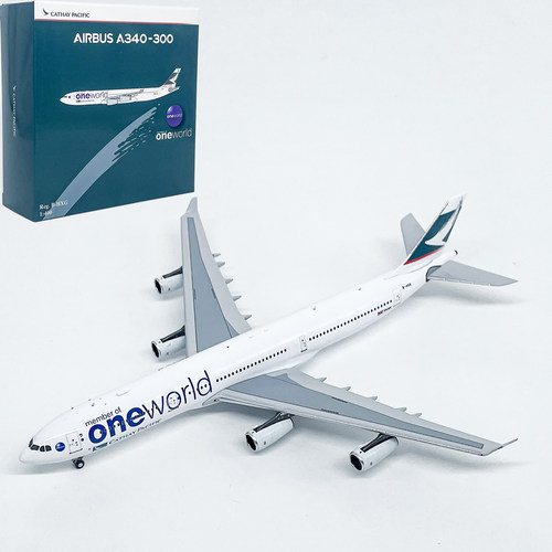 NG 1:400国泰航空A340-300客机B-HXG/HXH合金飞机模型摆件