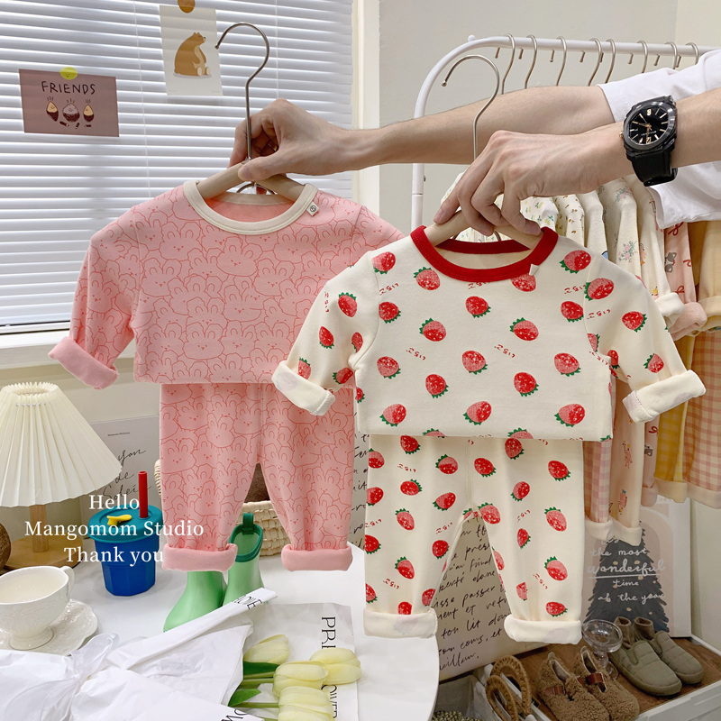 柔软亲肤贴身秋衣A类280克重秋冬