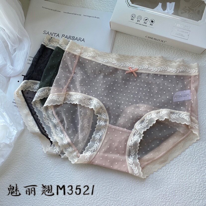魅丽翘内裤女M3521点点