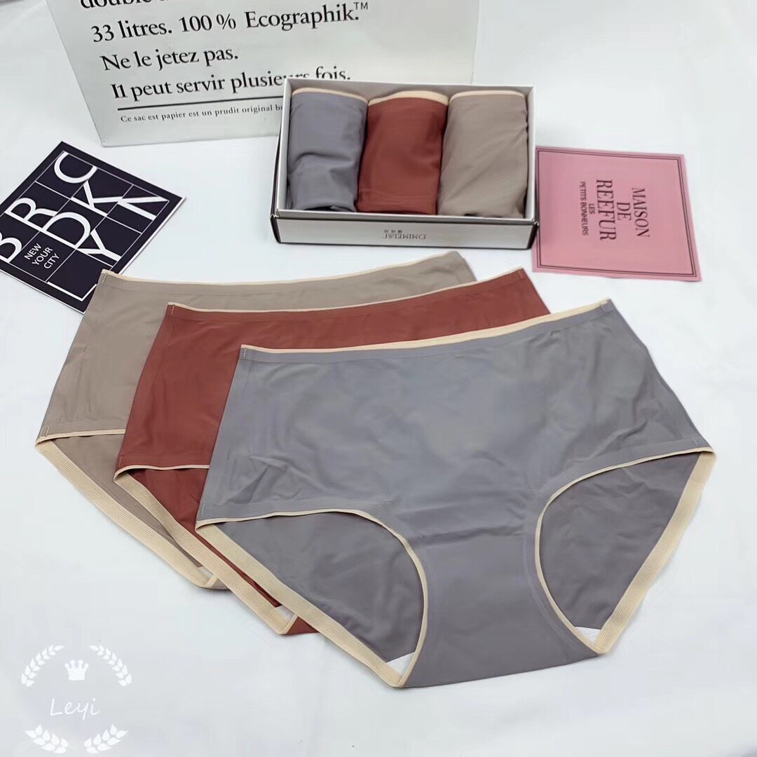 内裤女纯棉裆中腰性感日系简约