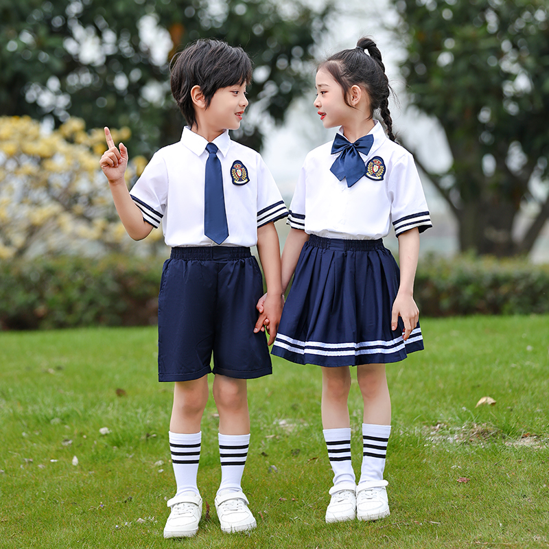 六一儿童合唱服中小学生诗歌朗诵表演服幼儿园园服英伦学院风校服