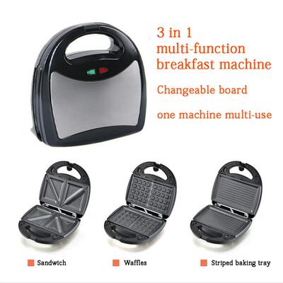 3 in 1 bread breakfaST Machine Panino ToaSTer Sandwich Maker