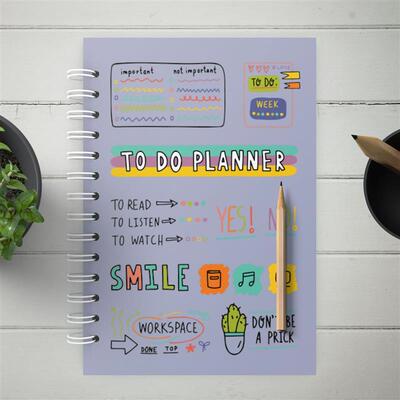 Simplified planner study plan book time management Students