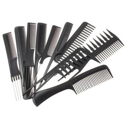 Beauty tools hair comb 10 sets Foreign trade Combs Makeup co