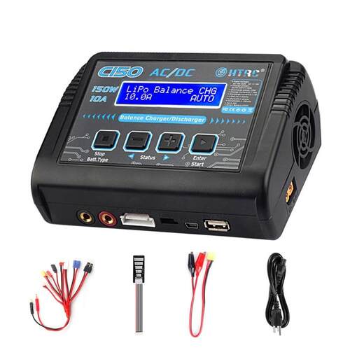 Hot Sale HTRC C150 Lipo Charger Battery Rc AC/DC 150W 10A